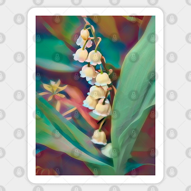 Lily Of The Valley Sticker by art64